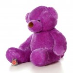 6 Feet Fat and Huge Purple Teddy Bear